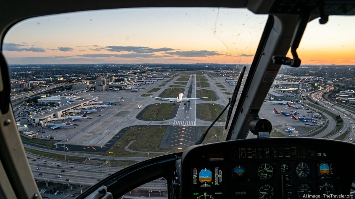 FAA Orders Radar Separation for Helicopters Near Busy Airports