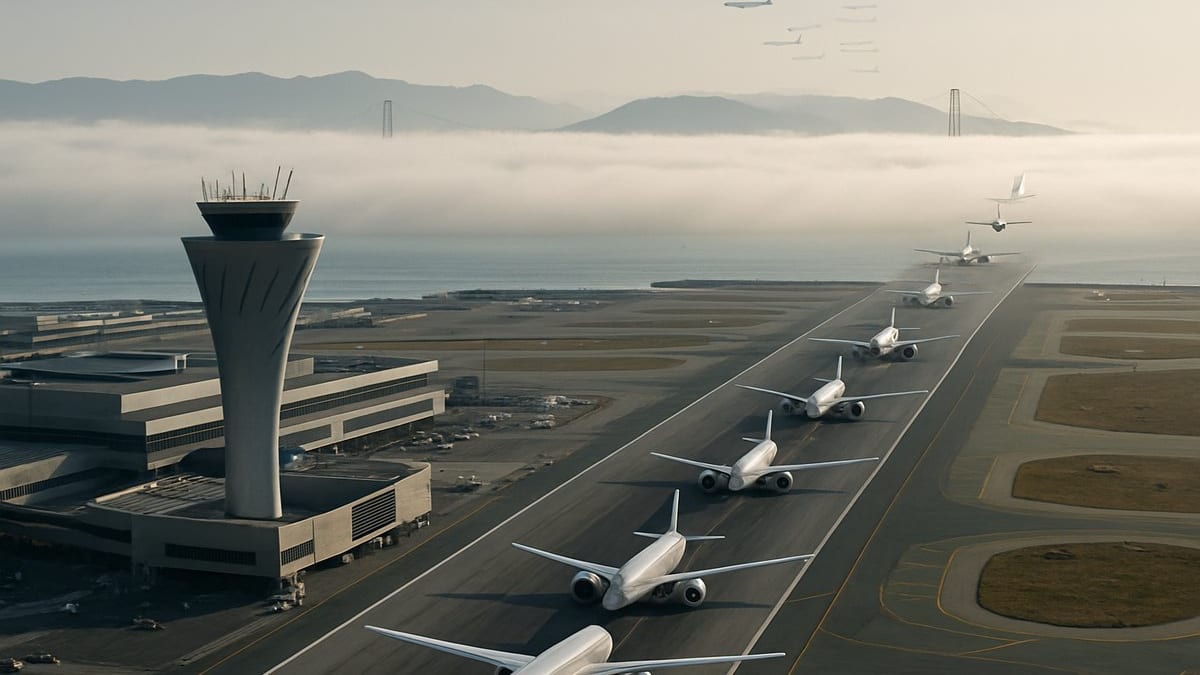 FAA Rule Change Slashes SFO Arrivals, Delays Soar