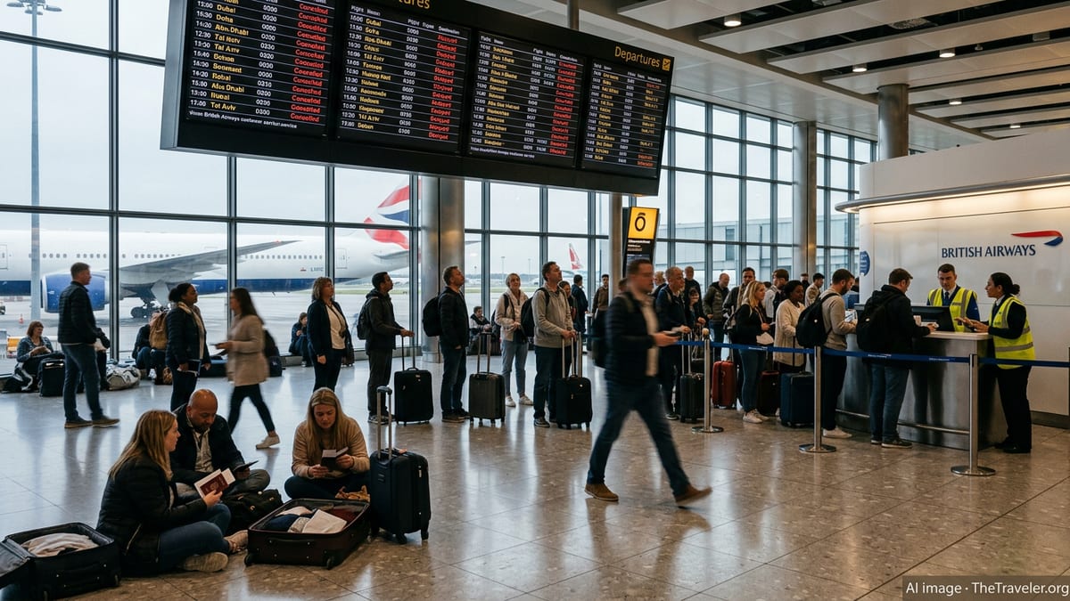 FCDO Travel Update 2026: Middle East Airspace Shuts Down