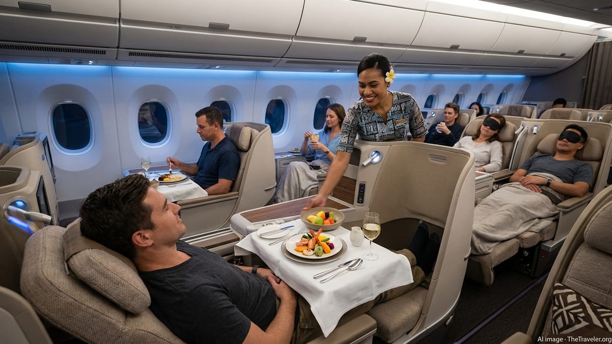 Fiji Airways Rolls Out On-Demand Dining on Key Long-Haul Routes