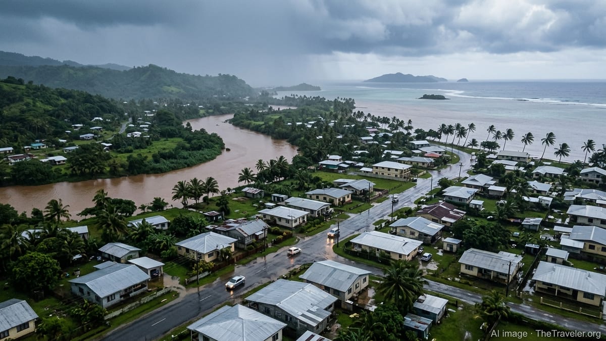 Fiji Braces for Heavy Rains and Widespread Flood Threat