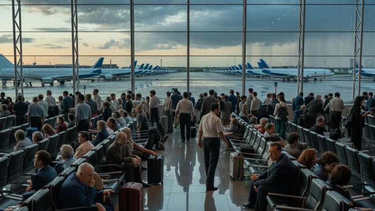 Flight Cancellations Snarl Detroit Metro Travel Hubs