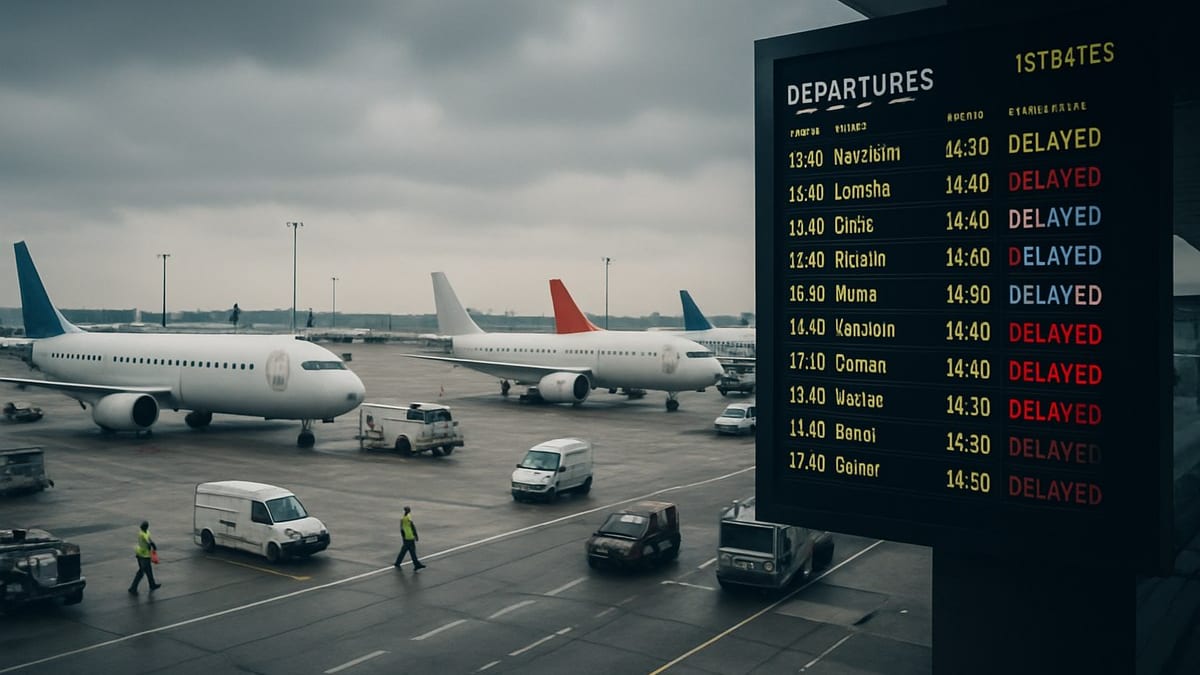 Flight Chaos in Atlanta as 73 Cancellations Hit Key Hub
