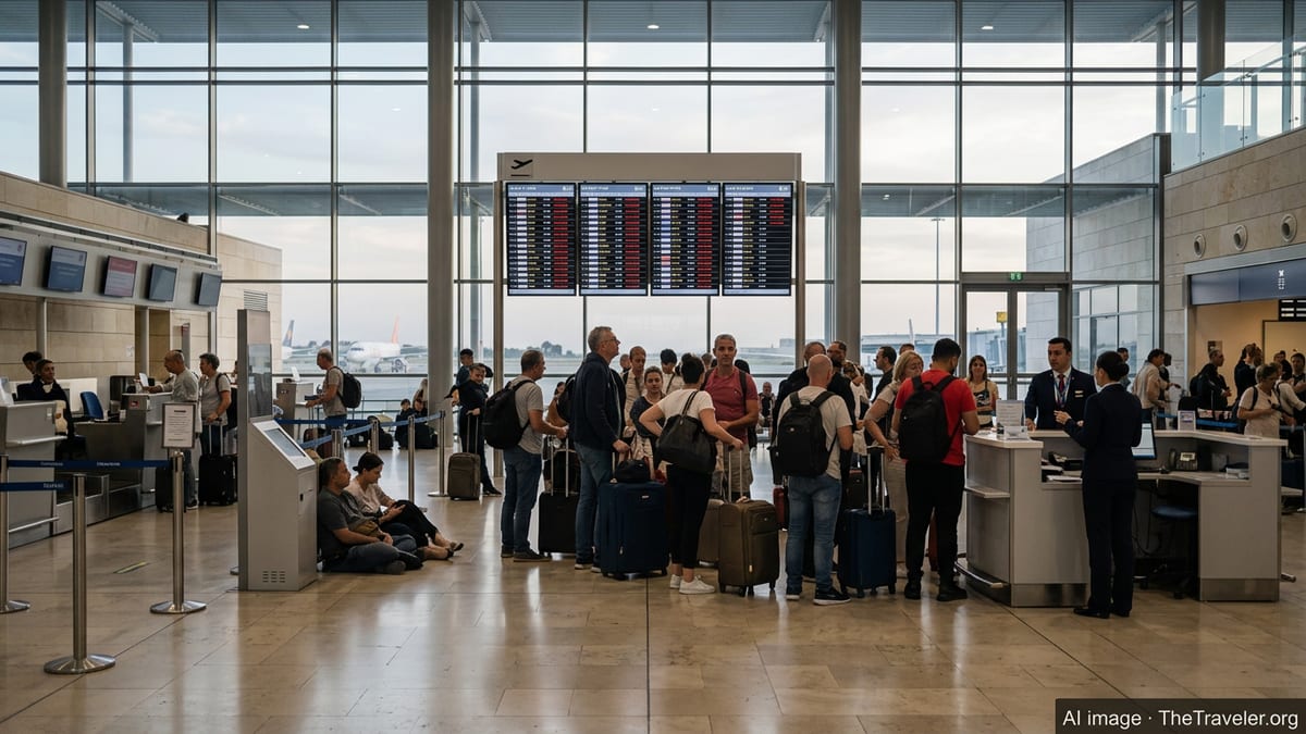 Flight Chaos Grips Cyprus as Larnaca, Paphos Hit by Cancellations