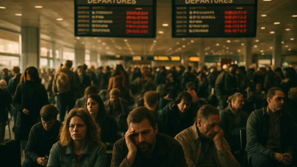 Flight Chaos Delays 477 Travelers at Four Major U.S. Hubs