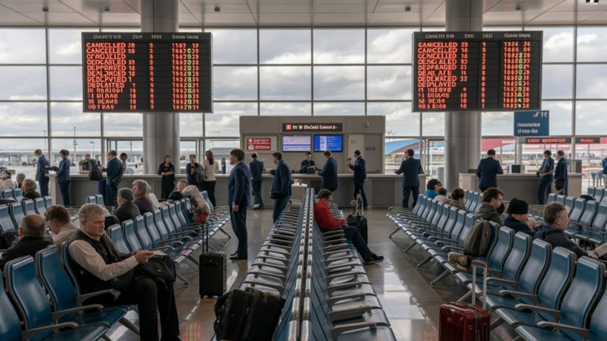 Flight Chaos Hits Boston, Chicago and L.A. Hubs