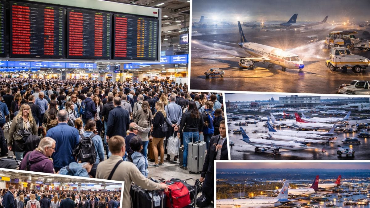 Flight Chaos Hits Major European Hubs After Mass Disruptions