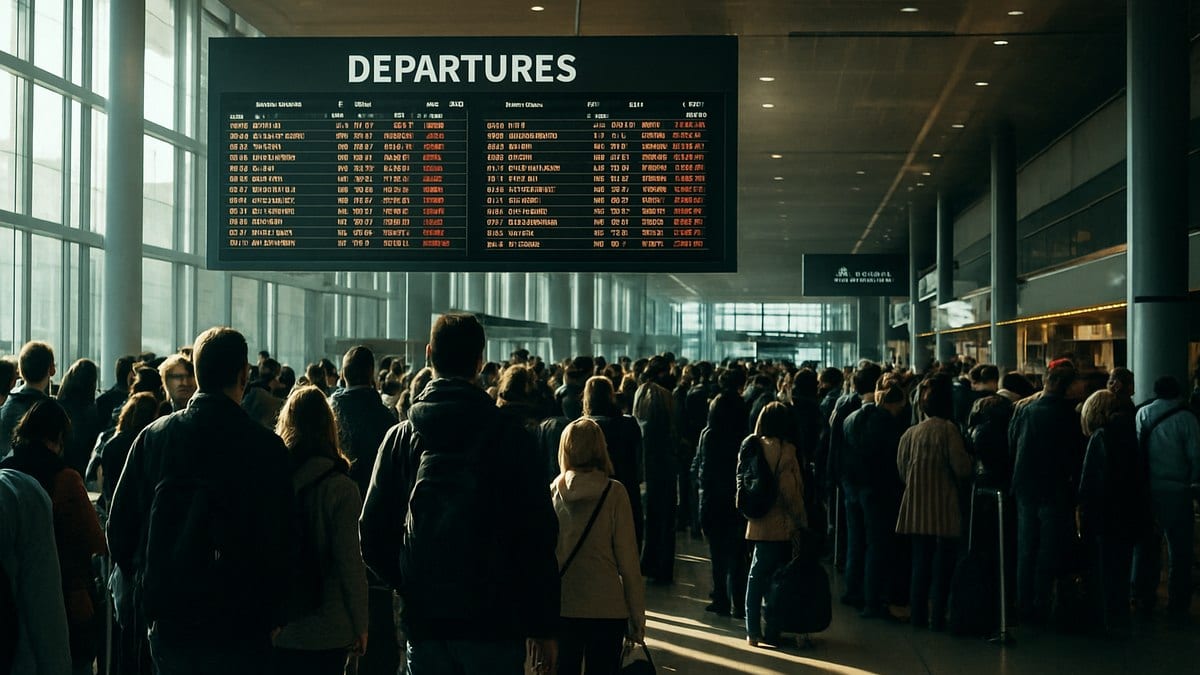 Flight Chaos Hits US Hubs With 3,159 Delays on April 10