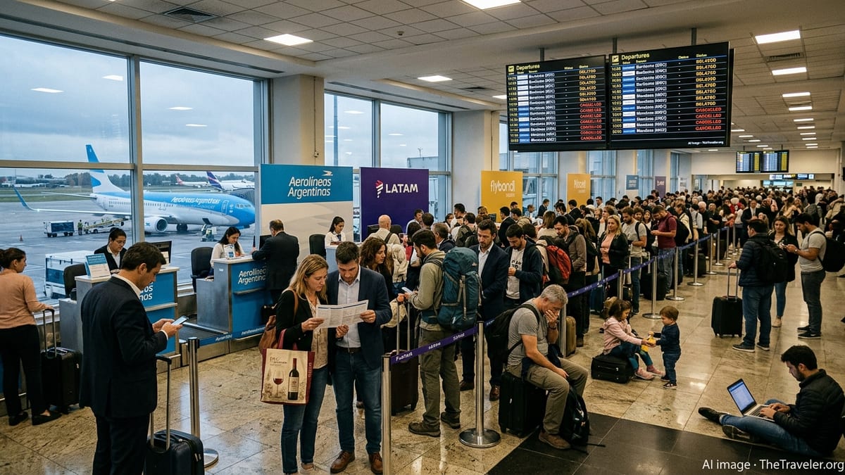 Flight Chaos in Argentina as Delays, Cancellations Mount