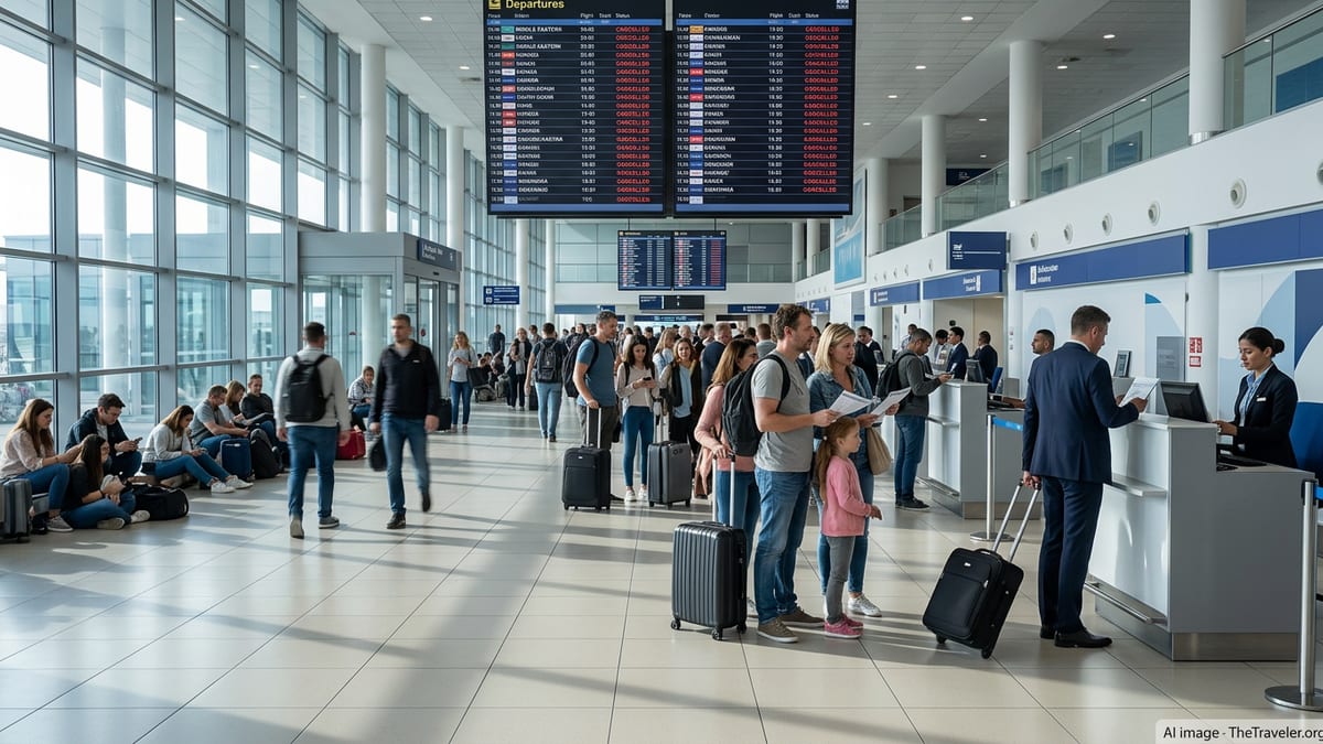 Flight Chaos Hits Cyprus as Larnaca, Paphos Face Cancellations