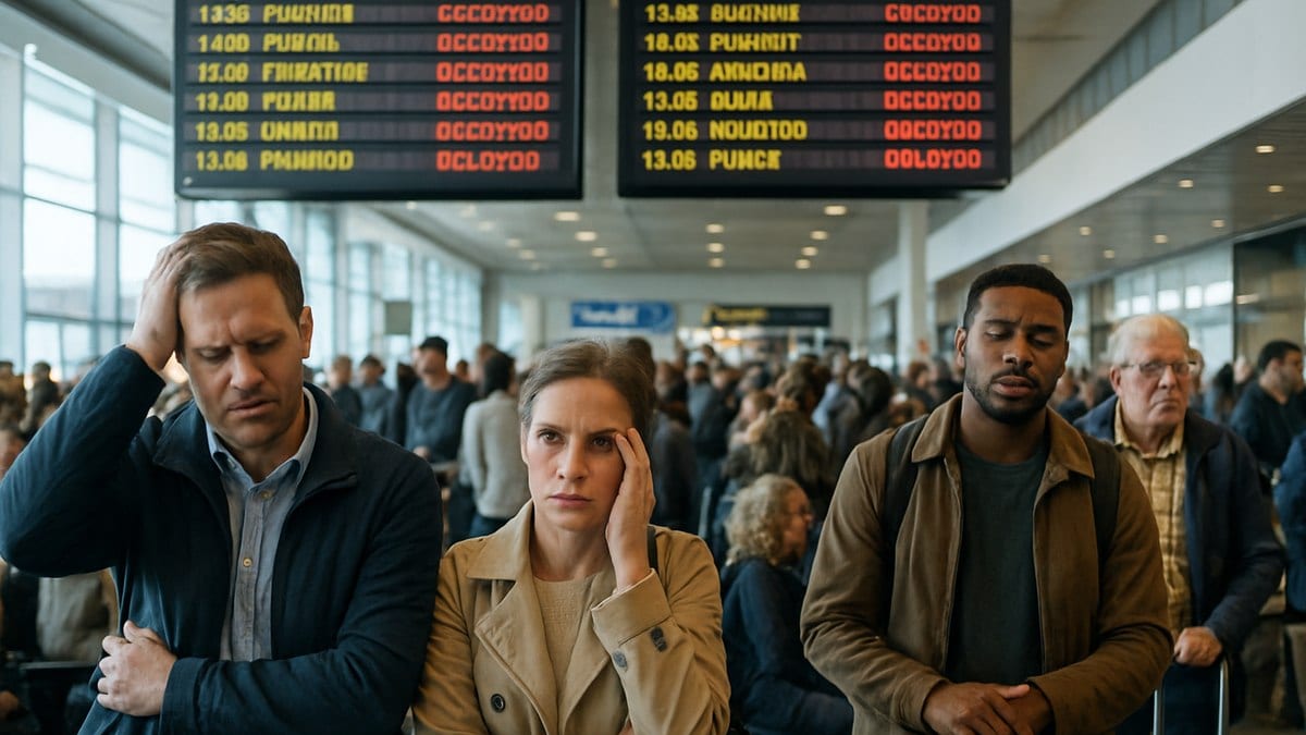 Flight Chaos Strands Thousands Across Europe’s Hubs