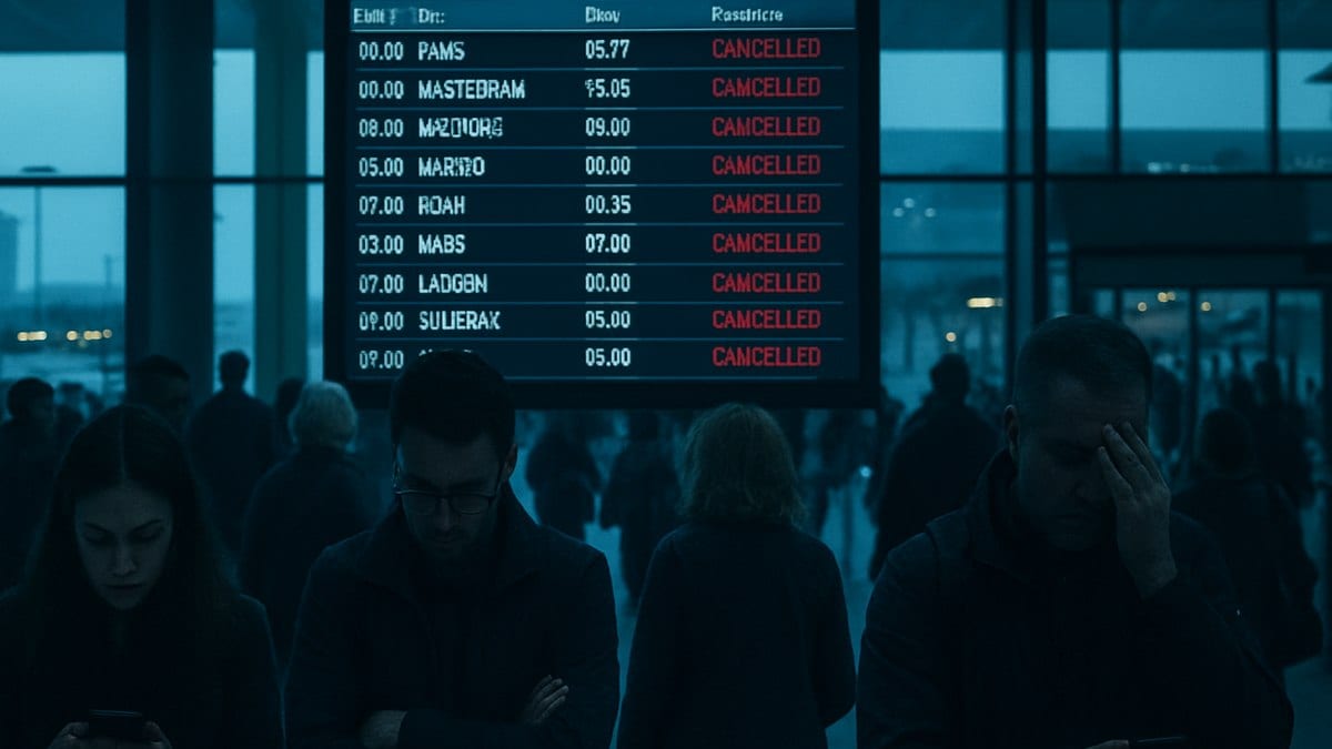 Flight Delays Expose $34 Billion Crisis Straining Aviation