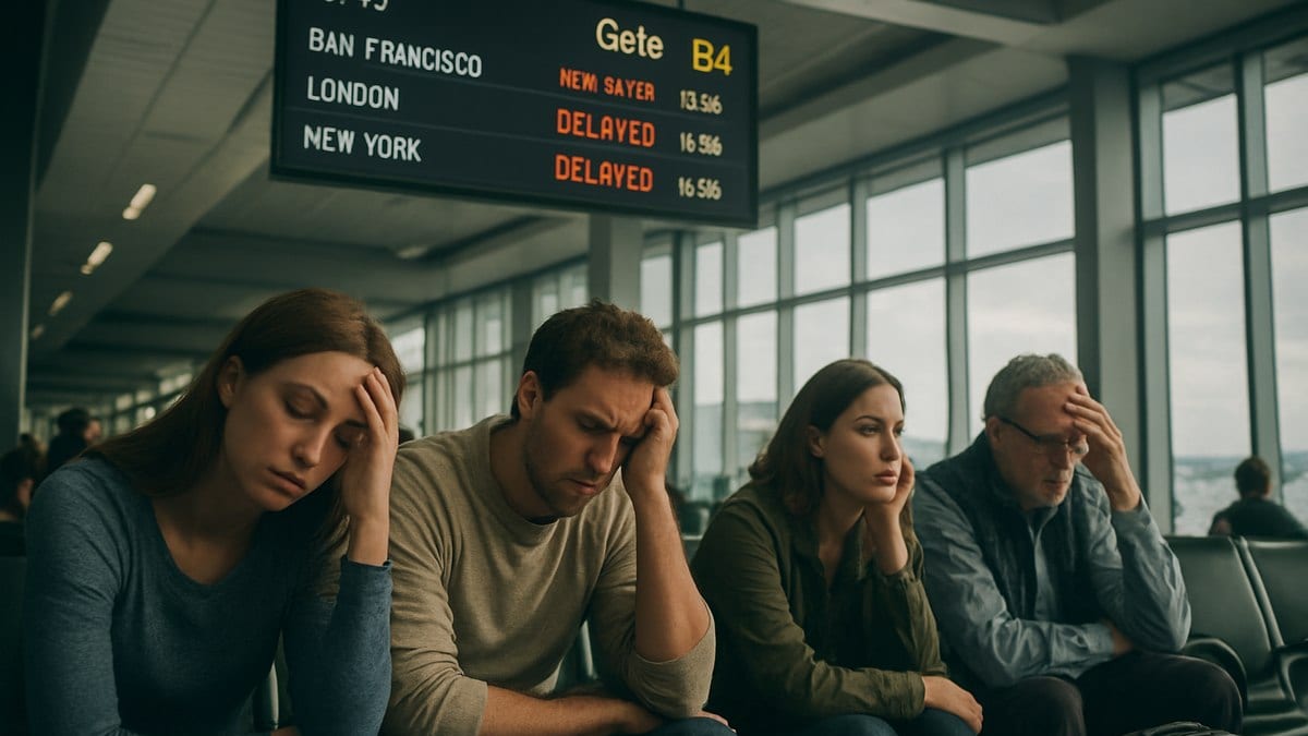 Flight Delays Hide $18 Billion Hit to U.S. Travelers