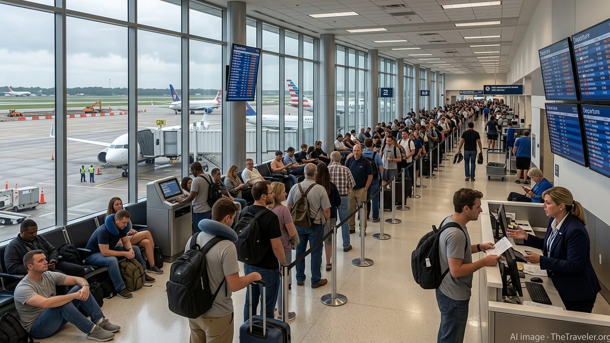Dozens of Flights Disrupted at Houston Bush Airport
