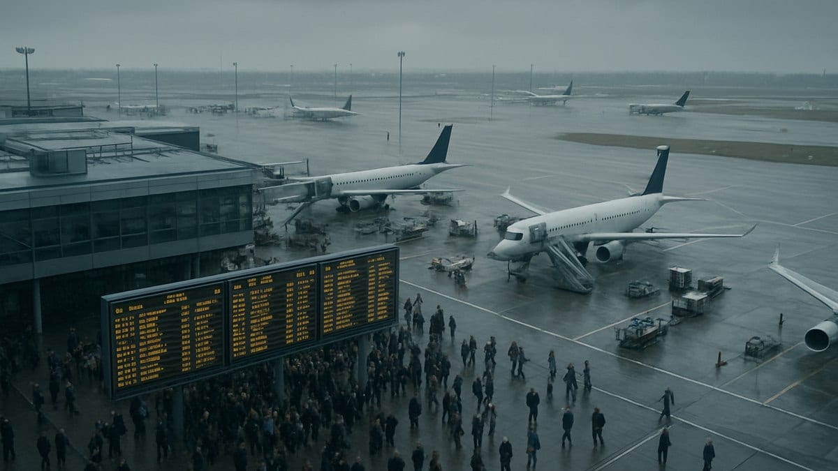 Flight Delays Snarl Europe as Storms Batter Heathrow, Gatwick