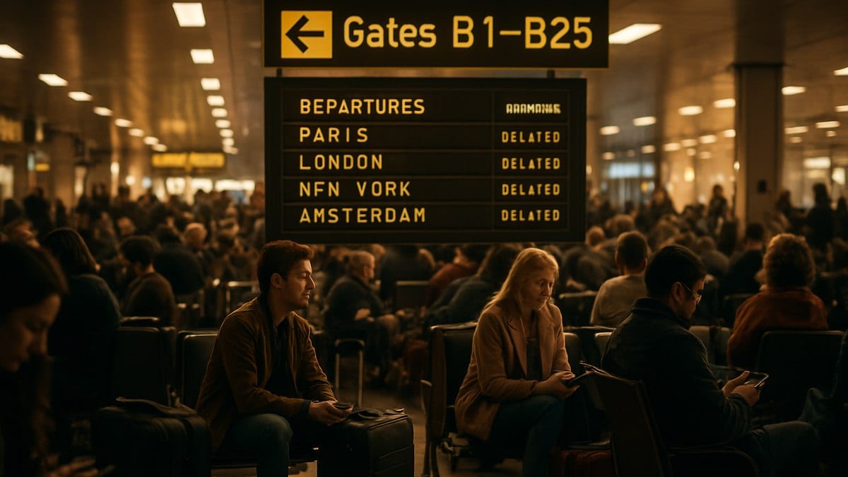 Flight Delays Top 2,300 a Day in Turbulent Week at U.S. Hubs