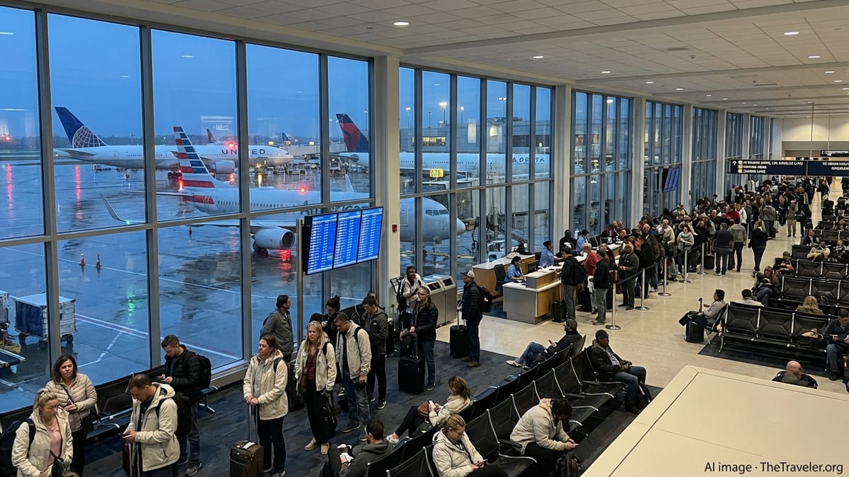 Flight Chaos Hits Newark, LA, Chicago and London Hubs