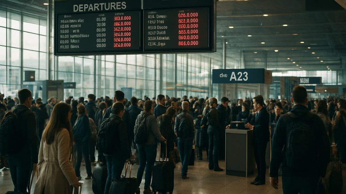 Flight Disruptions Slam Major U.S. Hubs as Delays Soar