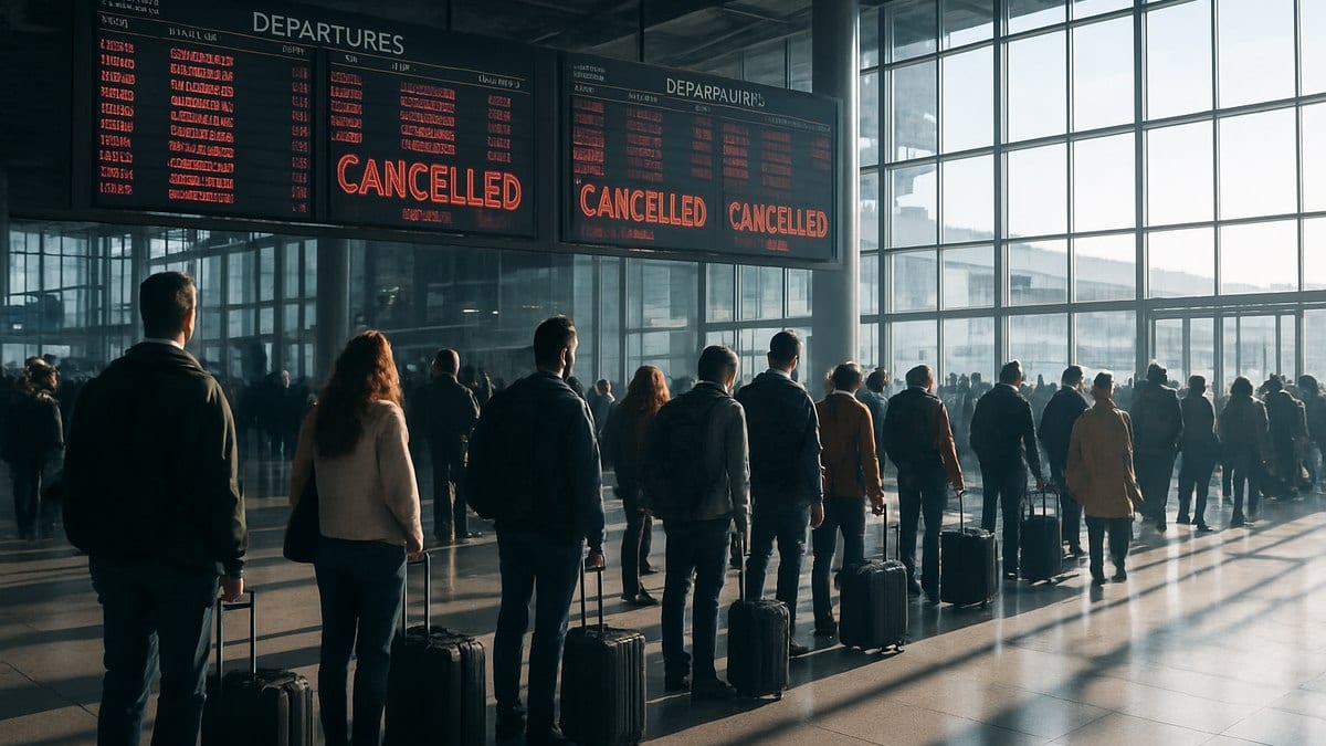 Flight turmoil hits Sun Belt hubs, stranding hundreds