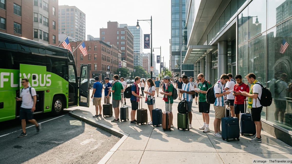 FlixBus Routes Fill Fast as World Cup Fans Flood U.S. Cities