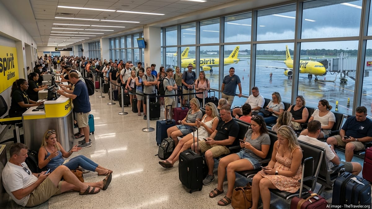 Florida Travelers Stranded as Spirit Cancellations Mount