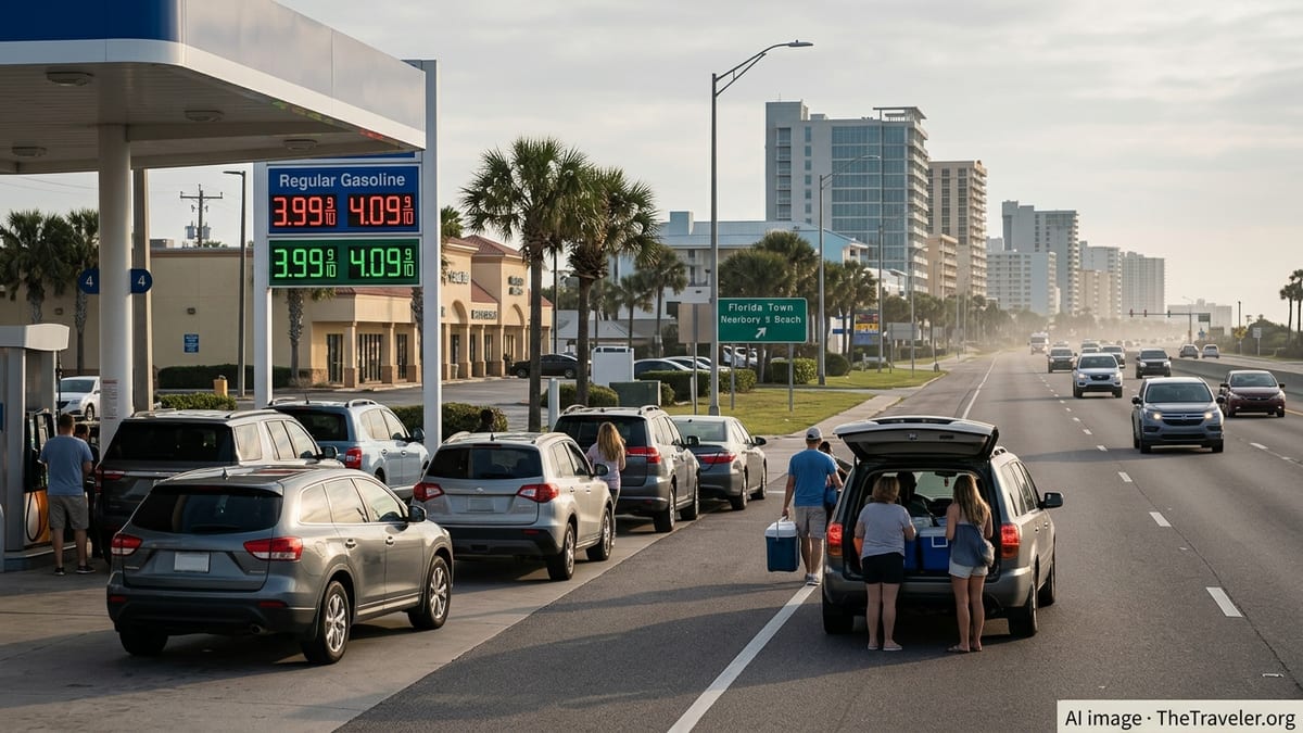Spring Break Squeeze: Florida Gas Nears $4, Airfares Jump