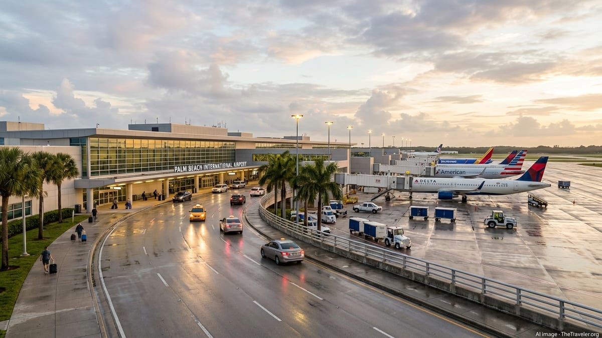 Florida Backs Trump Airport Name in High-Stakes Palm Beach Vote
