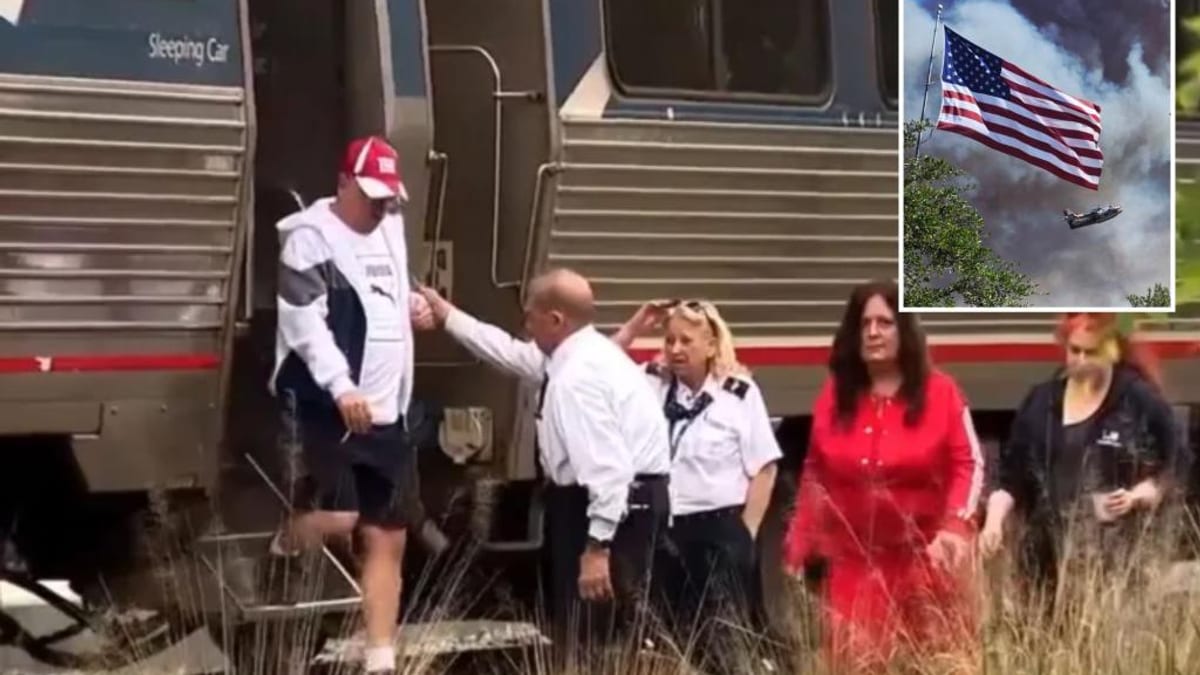 Florida wildfires leave Amtrak riders stuck nearly 24 hours