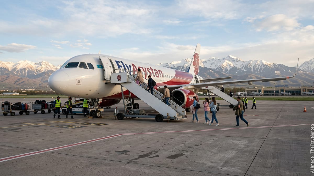 FlyArystan Promo Cuts Fares on Almaty–Samarkand Route