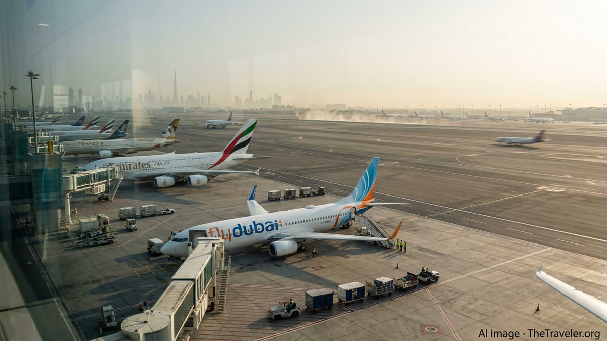 Flydubai Joins Gulf Carriers in Limited Flights Amid War
