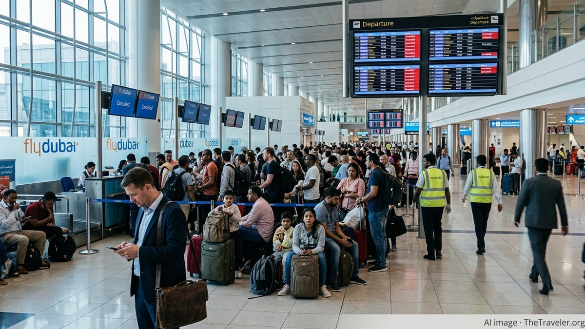 FlyDubai Cancellations Leave Middle East Passengers Stranded