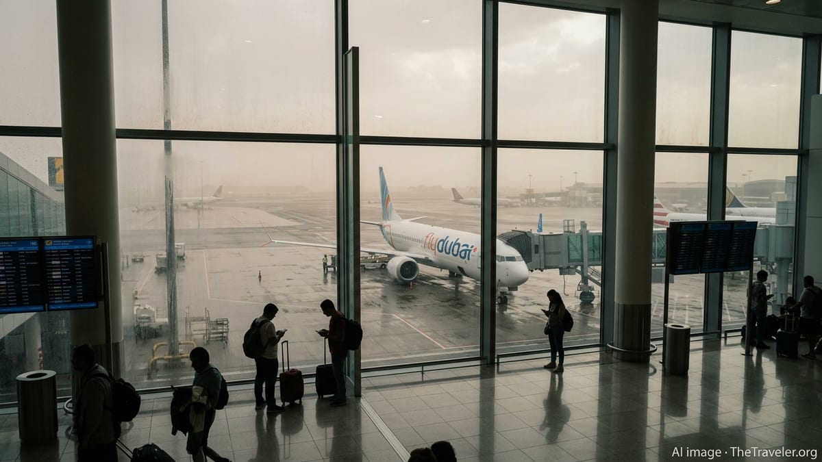 flydubai Weather Disruptions Hit Dubai, Abu Dhabi, Muscat