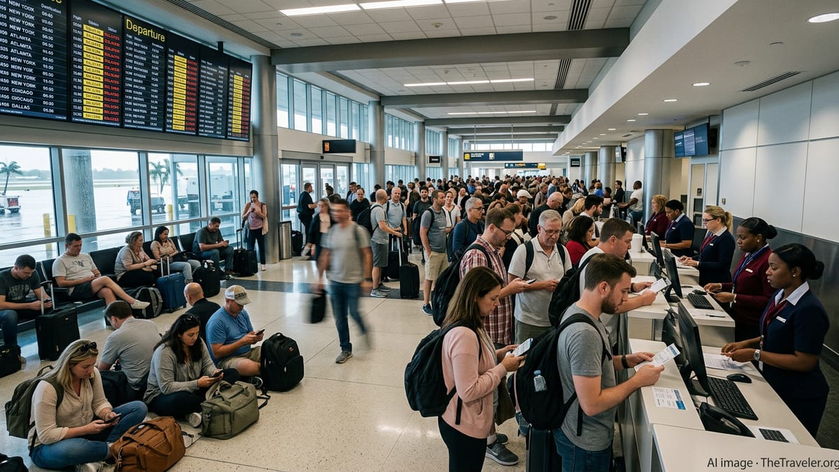 Fort Lauderdale Flight Disruptions Snarl Travel to Major US Hubs
