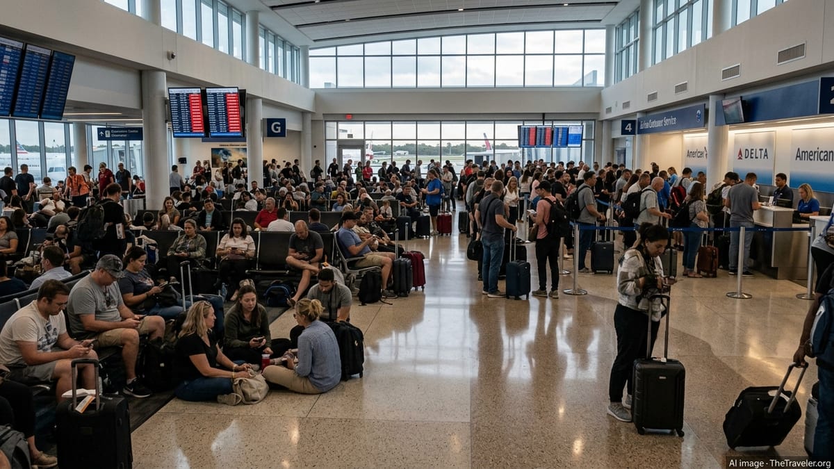 Flight Chaos Strands Hundreds at Fort Lauderdale Airport