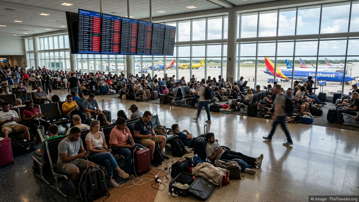 Flight Disruptions Ripple From Fort Myers Across US Hubs