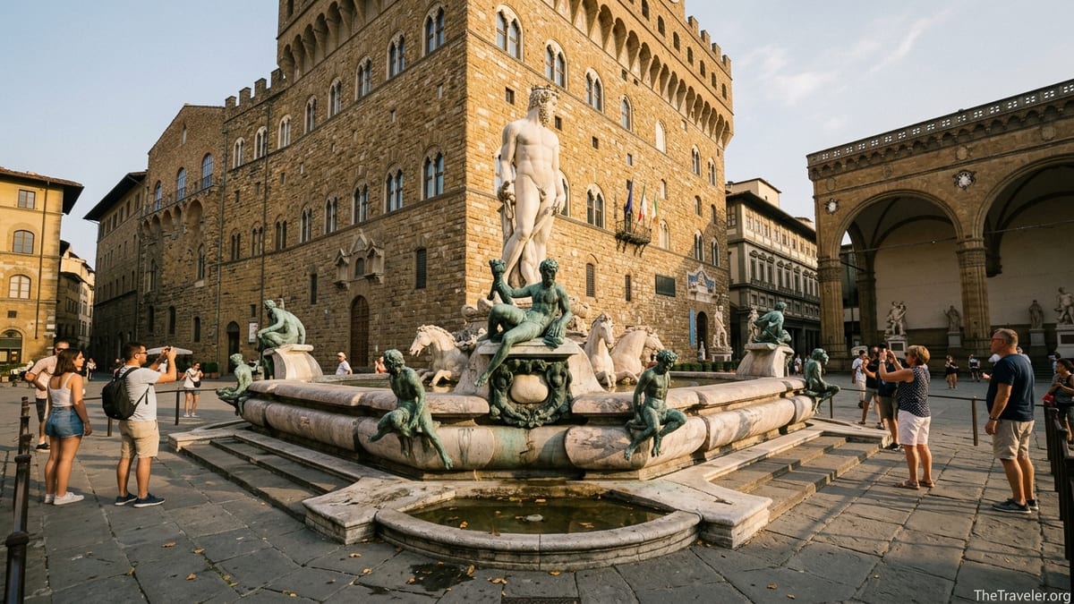 Is Florence’s Fountain of Neptune Worth a Stop on Your Walking Tour?
