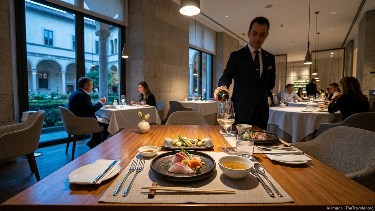 Japanese-Inspired Menu Debuts at Four Seasons Milano