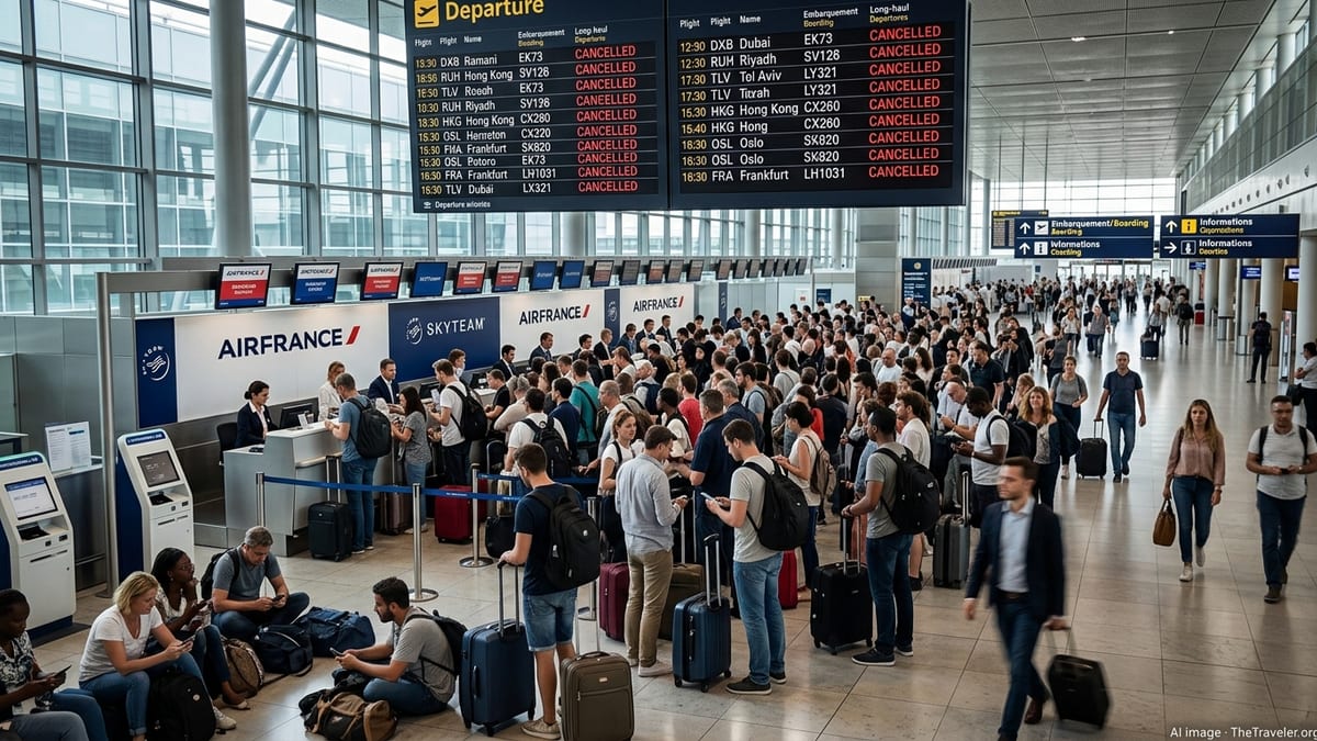 Airline Cancellations Hit France–Middle East Routes