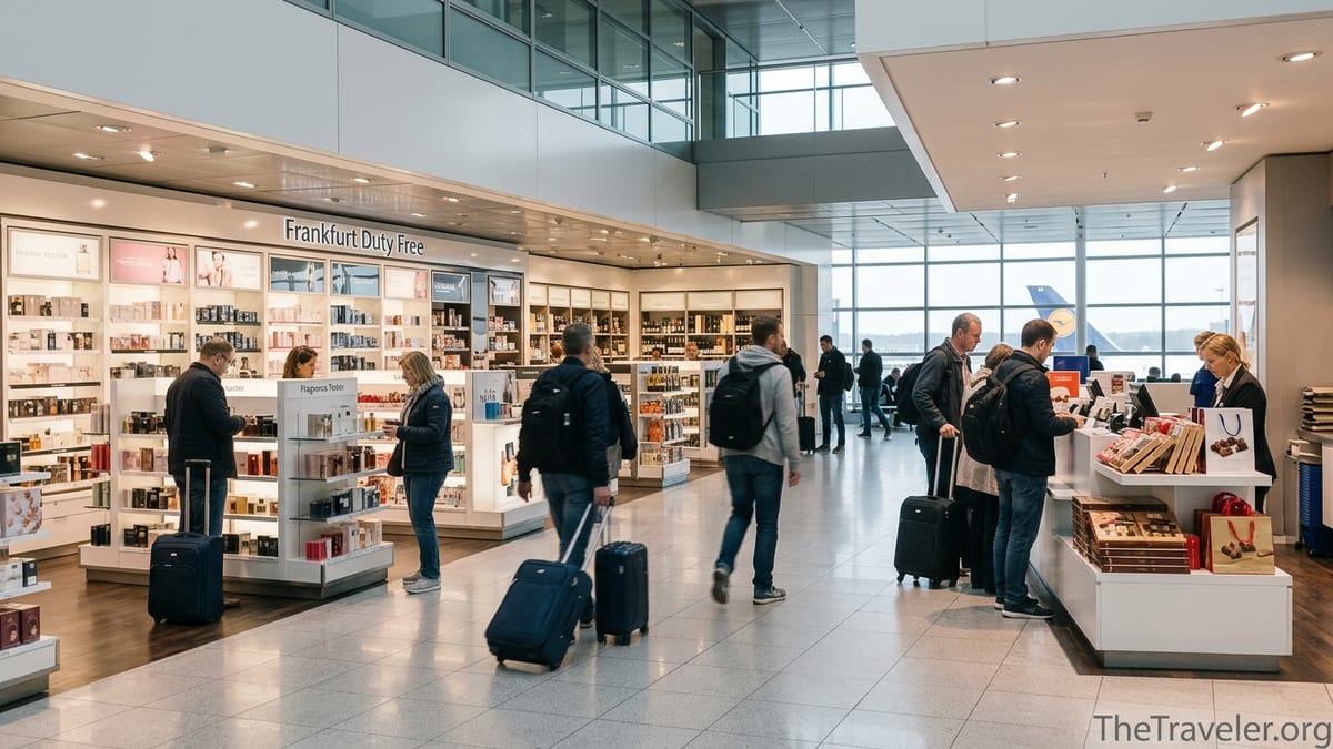 Frankfurt Airport Shopping Guide: Duty Free & Gifts