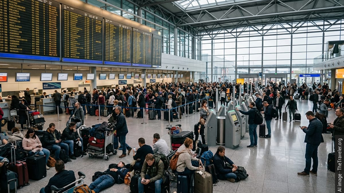 Frankfurt Flight Chaos Leaves Passengers Stranded