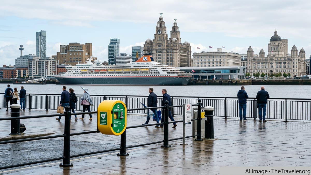 Fred. Olsen Backs Liverpool Defibrillators to Boost Safety