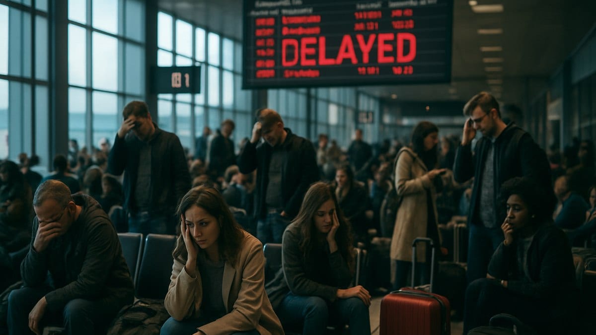 Fresh Wave of Delays Leaves Hundreds Stranded Across Europe