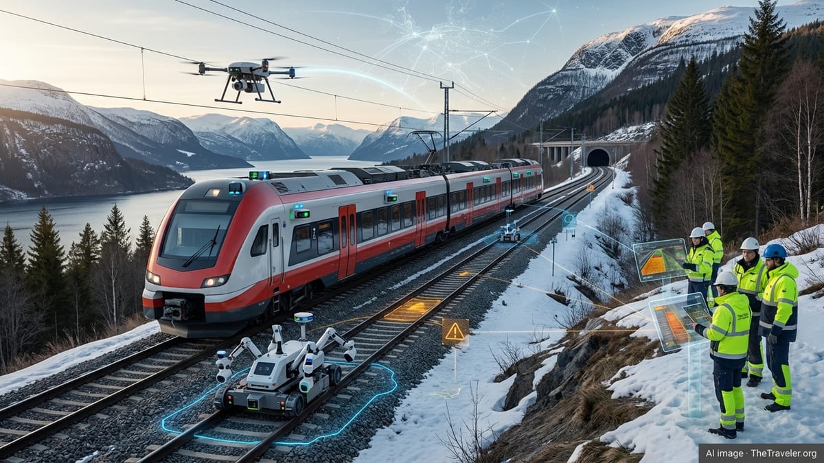 Norway’s AI Rail Robots Promise Safer, Smoother Journeys Across Europe