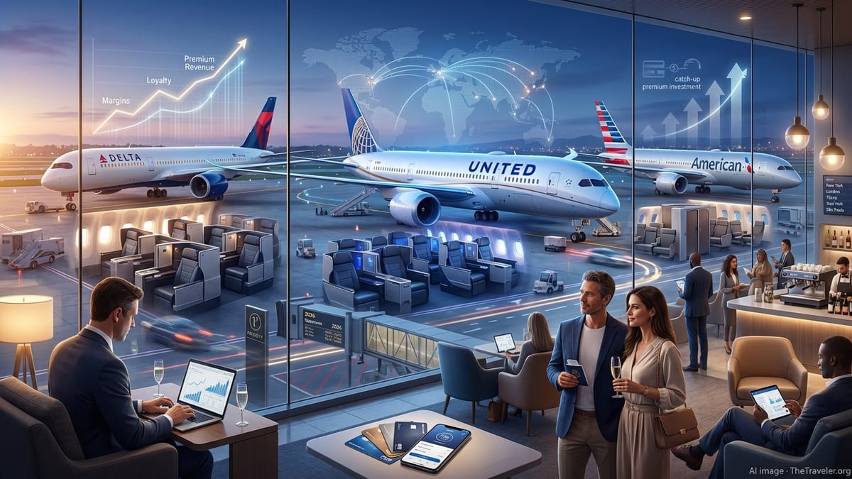 Delta, United, American Escalate Premium Arms Race. But Who’s Winning?