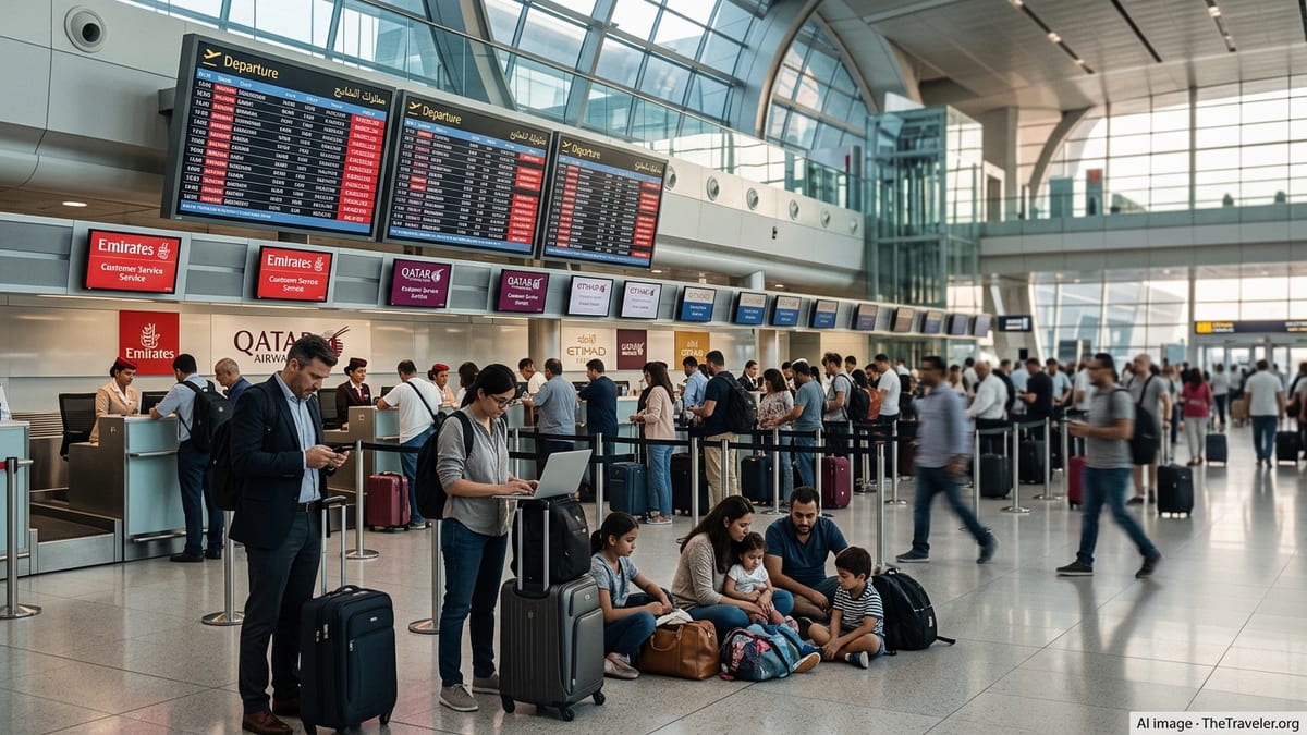 GCC Flight Chaos: How to Get Refunds, Rebooking and Payouts