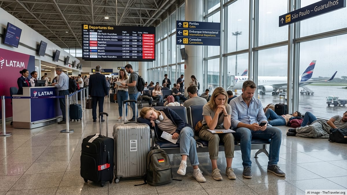 LATAM Slashes Germany–Brazil Flights as Brazil’s Overstretched Hubs Spiral Into Chaos