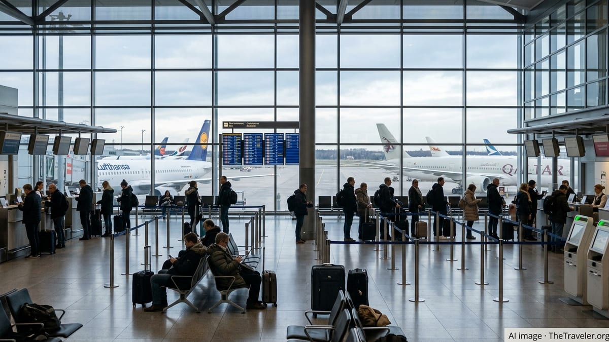 Major Flight Cancellations Disrupt Travel Across Germany