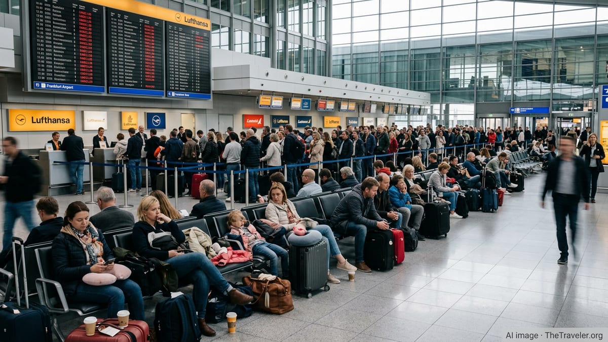 German Airport Strike Strands Thousands as Flights Axed