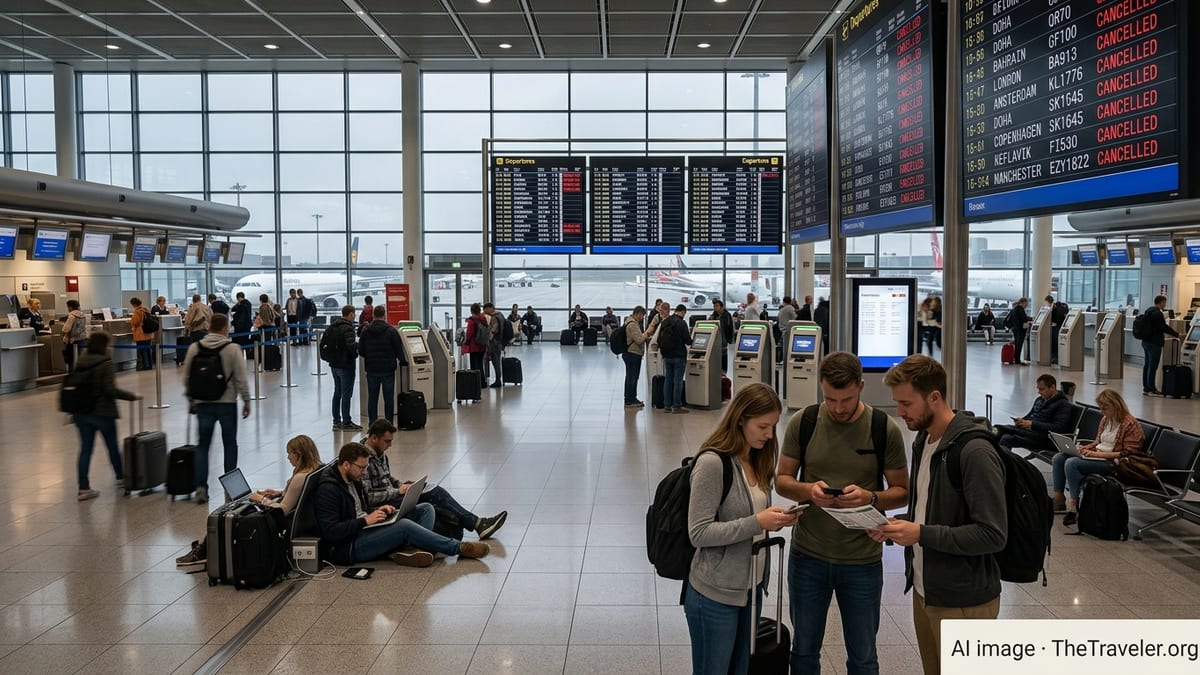 Germany Travel Hit as Airlines Cancel Over 20 Flights