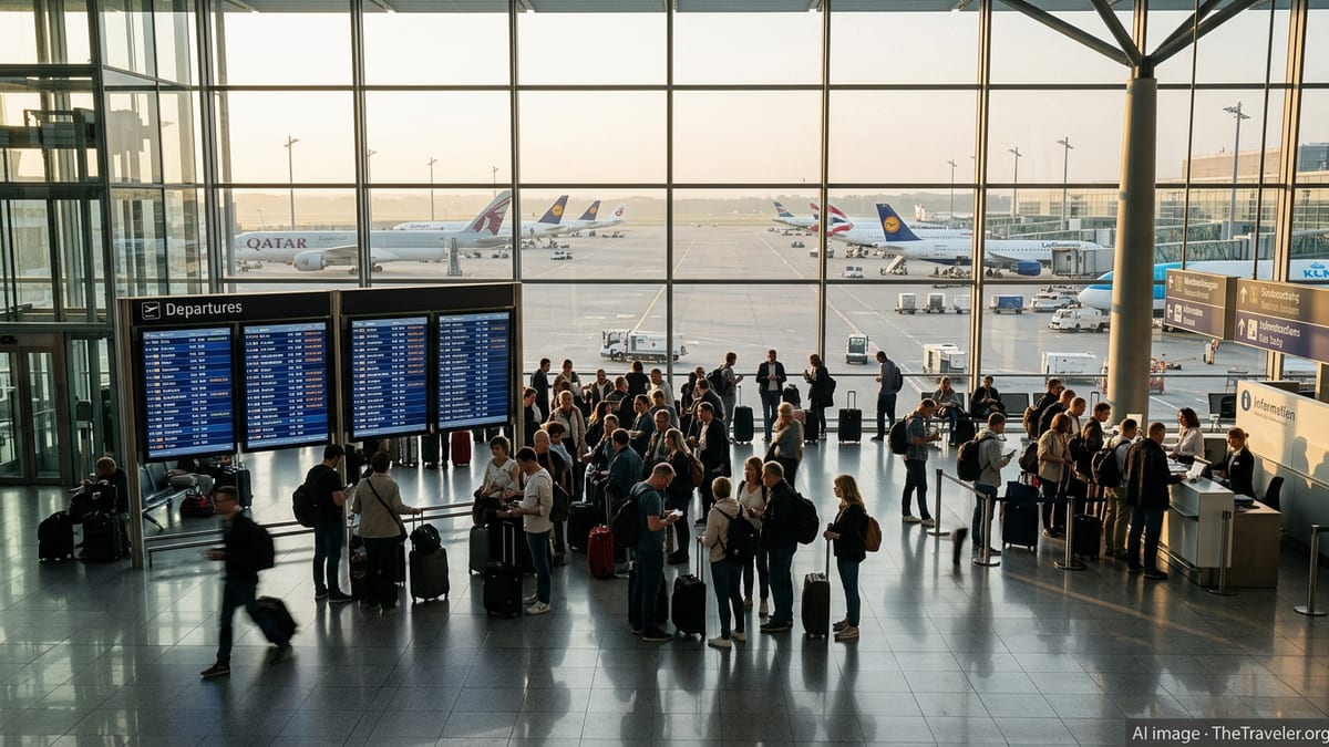 Germany Flight Chaos Hits Major Routes as Dozens Axed